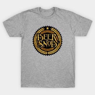 Beer Snob - funny beer drinking T-Shirt